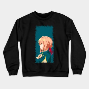 violet evergarden anime Crewneck Sweatshirt